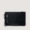 Uomo Armani Exchange | Pochette E Beauty Armani Exchange Nero