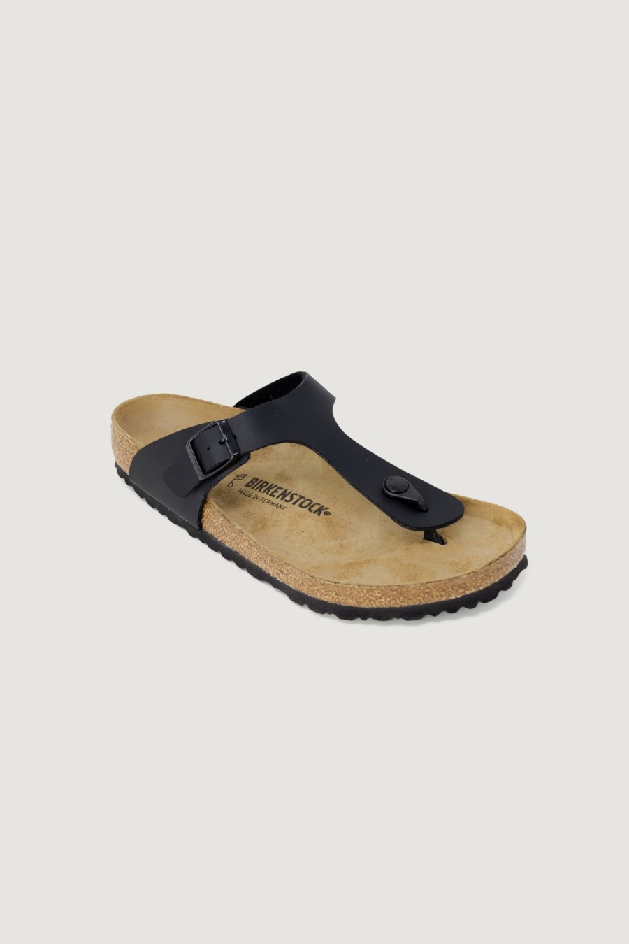 Uomo Birkenstock | Infradito Birkenstock Gizeh Bs Nero