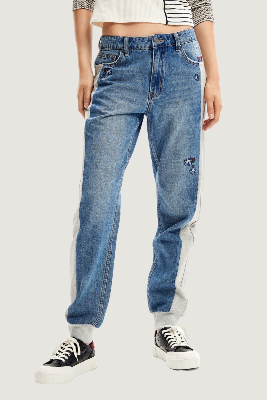 Donna Desigual | Jeans Mom Desigual Lamar Denim