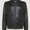 Uomo Peuterey | Giacchetto Peuterey Sands Leather 06 Nero