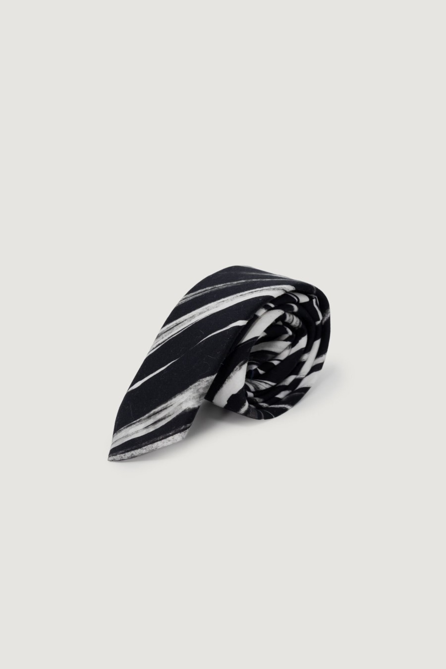 Uomo Hugo | Cravatta Hugo Tie Cm 6 10257301 01 Nero