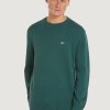 Uomo Tommy Hilfiger | Maglione Tommy Hilfiger Essntls C-N Verde